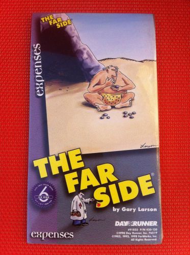 DayRunner Far Side Gary Larson Expenses Refill pages FarWorks #91823  B1