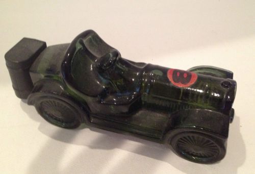 VINTAGE_&#034;STRAIGHT 8&#034; PAPERWEIGHT RACE CAR-REPURPOSED AVON AFTERSHAVE BOTTLE