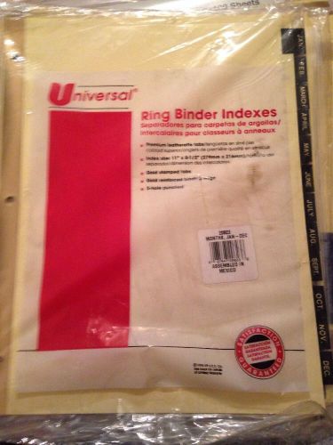 Ring Binder Indexes
