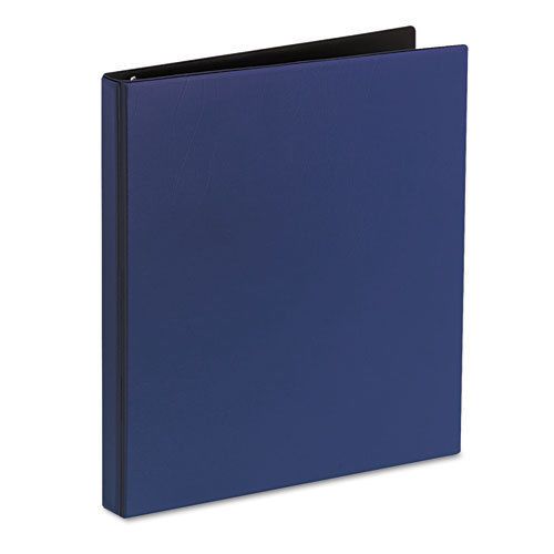Durable binder with slant rings, 1/2&#034; capacity, navy blue for sale