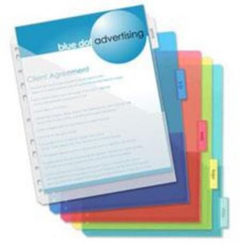 Binder Tab with Slant 10 Pack Assorted