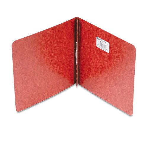 Pressboard report cover, prong clip, 8-1/2 x 8-1/2, 2&#034; capacity, red for sale