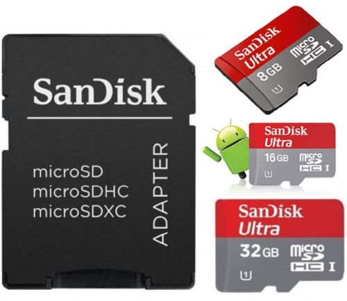 SANDISK sd sdhc 8 16 32 gb  micro sdhc memory card 32gb tf  HTC 16gb 32g Full HD