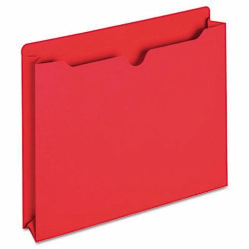 Globe-weis File Jacket, Two Inch Expansion, Letter, Red, 50/Box (GLWB3043DTRED)