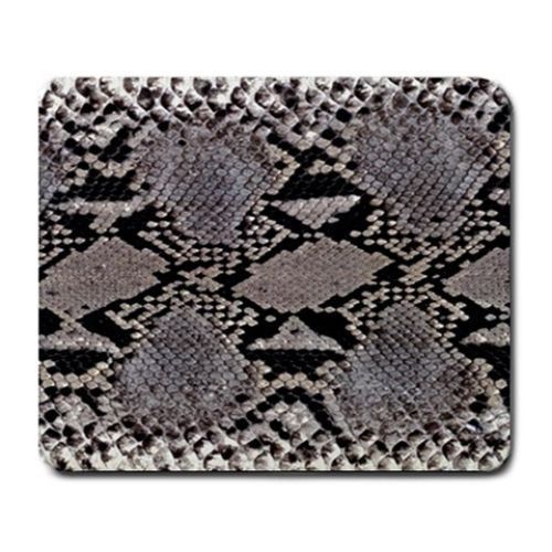 Gray Snake Leather Texture Large Mousepad Free Shipping