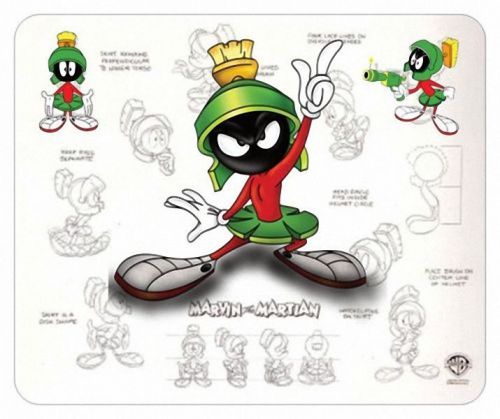 New marvin the martian logo looney tunes mouse pads mats mousepad hot gift for sale