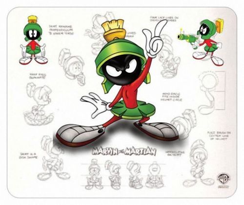 New MARVIN THE MARTIAN LOGO LOONEY TUNES Mouse Pads Mats Mousepad Hot Gift