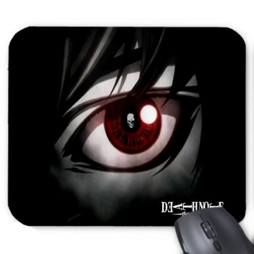 Death Notee Anime Doujinshi Logo Computer Mousepad Mouse Pad Mat Hot Gift