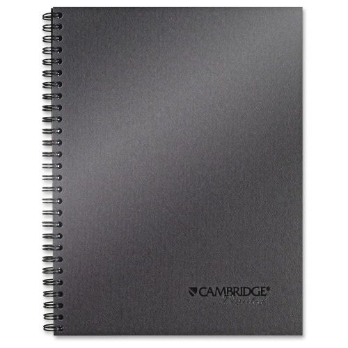 Mead titanium 9-1/2&#034; metallic notebook - 80 sheet - 20 lb - legal (mea45008) for sale