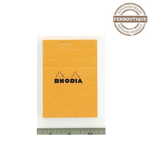 Rhodia Notepads Lined Orange 80S 3X4