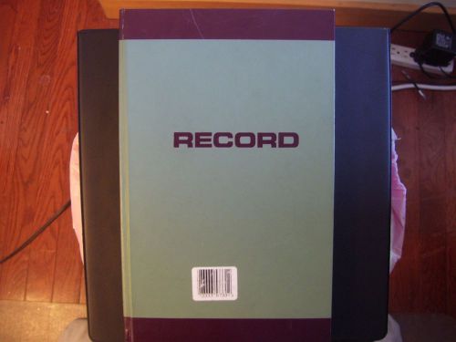 National Brand Account Book 57-331 12 1/4&#034; x 7 1/4&#034;