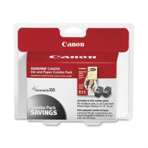CANON COMPUTER (SUPPLIES) 0615B009 PG40 CL-41 COMBO GLOSSY