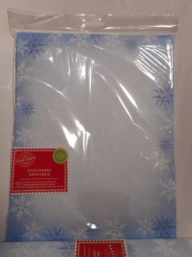 Stationary Set, Christmas/Holiday Letter Printer Paper ~NIP~ (100 pg+env)