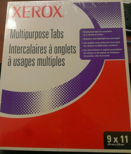 Xerox Multipurpose Tabs