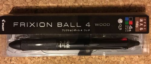 Pilot FriXion Ball 4 WOOD Black 0.5mm ( Luxury edition of Japanese limitation)
