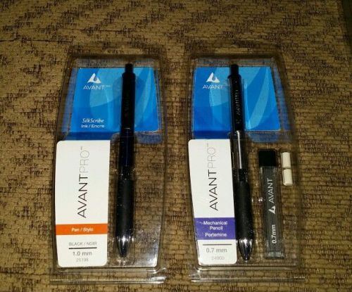 (2) mixed avantpro (pen / pencil)  (purple /silver ) 1.0mm  0.7mm lot for sale