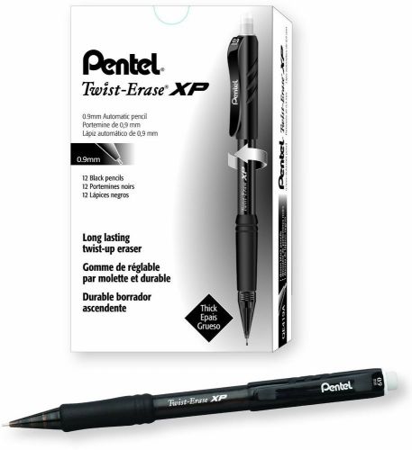 Twist Erase Express Automatic Pencil Millimeters Black Barrel Box Qe419a