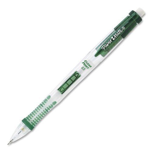 Paper Mate Clear Point Mechanical Pencil - 0.5 Mm Lead Size - Green (pap56034)