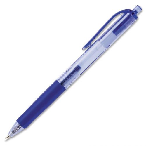 Uni-ball Signo Retractable Gel Pen - 0.4 Mm Pen Point Size - Blue Ink (san69035)