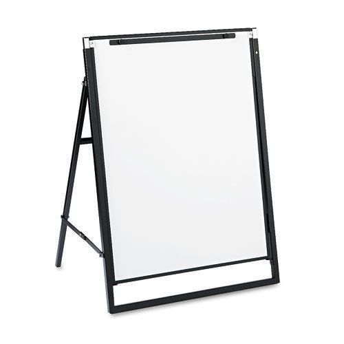 Quartet futura dry erase presentation easel, 24 x 36, black frame - qrt351900 for sale
