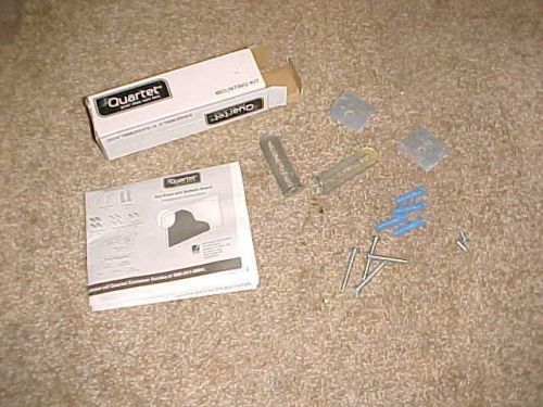 1) **new** quartet dry erase bulletin board wall mount replacement hardware kit for sale