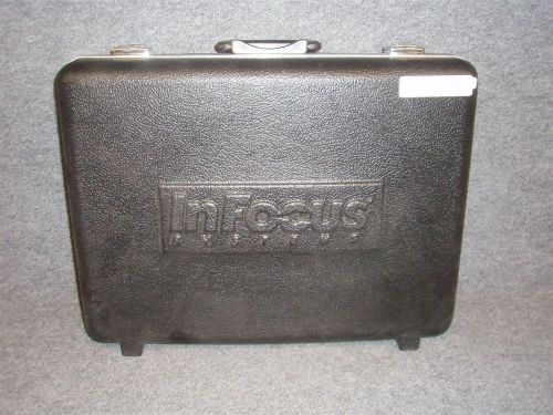 INFOCUS SYSTEMS Black Heavy Duty Padded Hard Travel Portable Projector Case