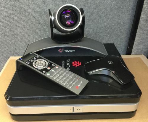Polycom hdx 8000 hd complete 6 months old under warranty video conference unit for sale