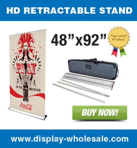 Signworld HD Retractable Banner Stand 48&#034;