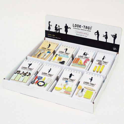 Look Tag - Unique Sticky Notes (Occupation Set) - 48 Pcs Wholesale Bulk Lot