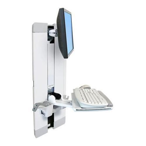 Ergotron styleview vertical lift, patient room version, white #60-609-216 for sale