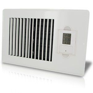 Vent-Miser 91667 Programmable Enery Saving Vent  10 by 6-Inch  White