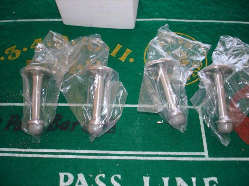 4 TRIMCO WALL/BASE MOUNT DOOR STOPS &#034;THIS IS TRIMCO QUALITY&#034;
