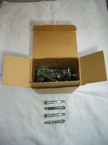 Vintage nos, qty - 60, molly wall grips, screw size 4l, for walls 5/8” to1 1/4&#034; for sale