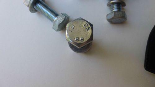 M12  x 40 mm bolts / plated  grade 8.8  nuts and washers  30 total for sale