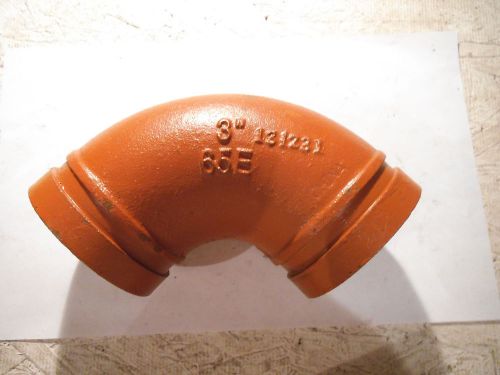 Sci 3&#034; grooved 90 deg elbow  - new for sale