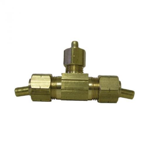 Brass comp tee 3/8 x 3/8 x 1/4 lf watts water technologies 17700091capdf for sale