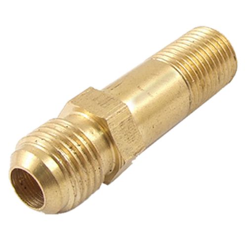 1.97&#034; long 0.53&#034; / 0.49&#034; thread dia mould brass pipe nipple for sale