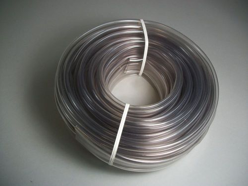 Alpha 105-1 Clear 50 Feet PVC Tubing Wire Sheathing 1&#034; MIL-I 631D - New