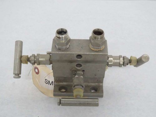 ANDERSON GREENWOOD M4TVS 6000PSI VALVE MANIFOLD STAINLESS B336066