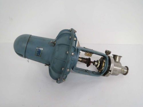 Foxboro p-50 2 in od sanitary 1-1/2 in stainless pneumatic control valve b446283 for sale