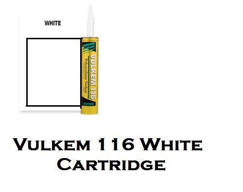 Tremco vulkem 116 white cartridge for sale