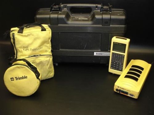 Trimble navigation gps pathfinder tdc1 data collector field kit + trimble case for sale