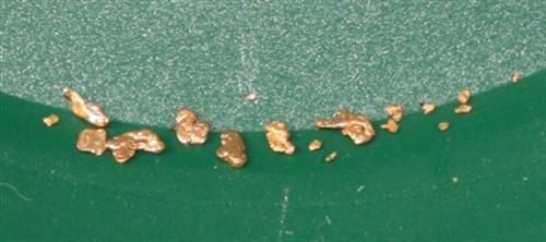 Gold Paydirt  Flakes Nuggets Guaranteed &amp; Vial,Funnel,Tweezers
