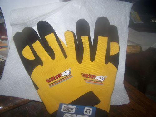 Grip mechanics gloves xl brand new grand rapids industrial products for sale