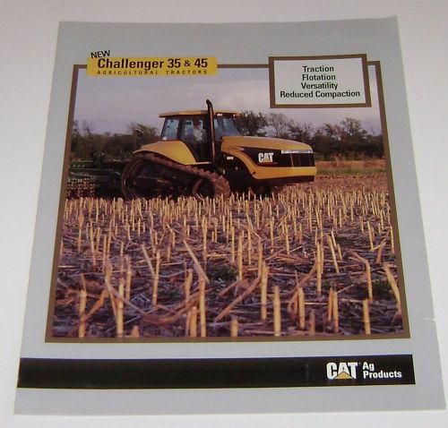 Caterpillar Challenger 35 &amp; 45 Agricultural Tractors Dealer Brochure