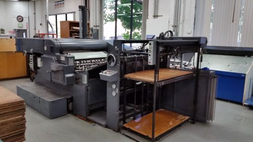 1974 heidelberg sgs 41&#034; cylinder die-cutter price reduced over  $10,000.00 !! for sale
