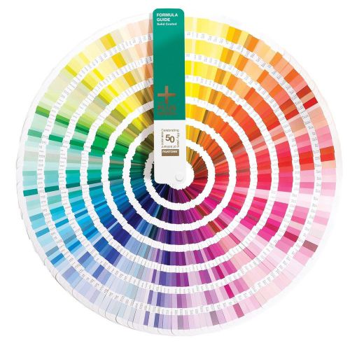 NEW Pantone® Formula Guide Solid Plus Series Coated Book Only!