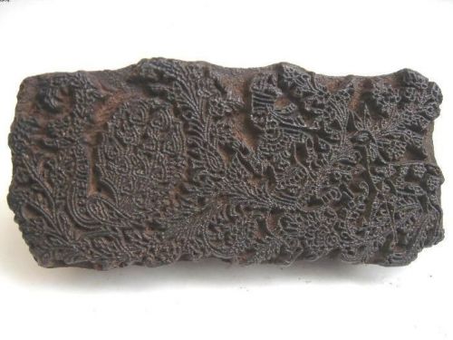 India Handcarved TEXTILE BLOCK PRINTING Wooden TOOL - Top Qlty  32749