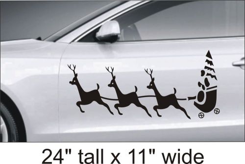 Deer Tonga Funny Car Vinyl Sticker Decal Truck Window Laptop FD126