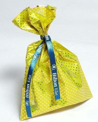 Metallic cellophane bags flexibility + perfect packaging adhesive strip100 units